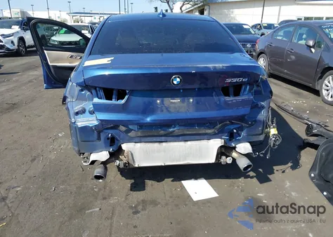 2021 BMW 3 Series 330E from USA, damaged, VIN 3MW5P7J06M8B62765